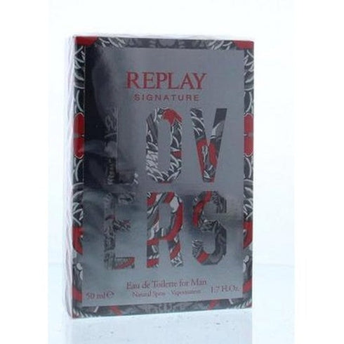 Replay Signature Lovers for Him Eau de Toilette 50ml Spray